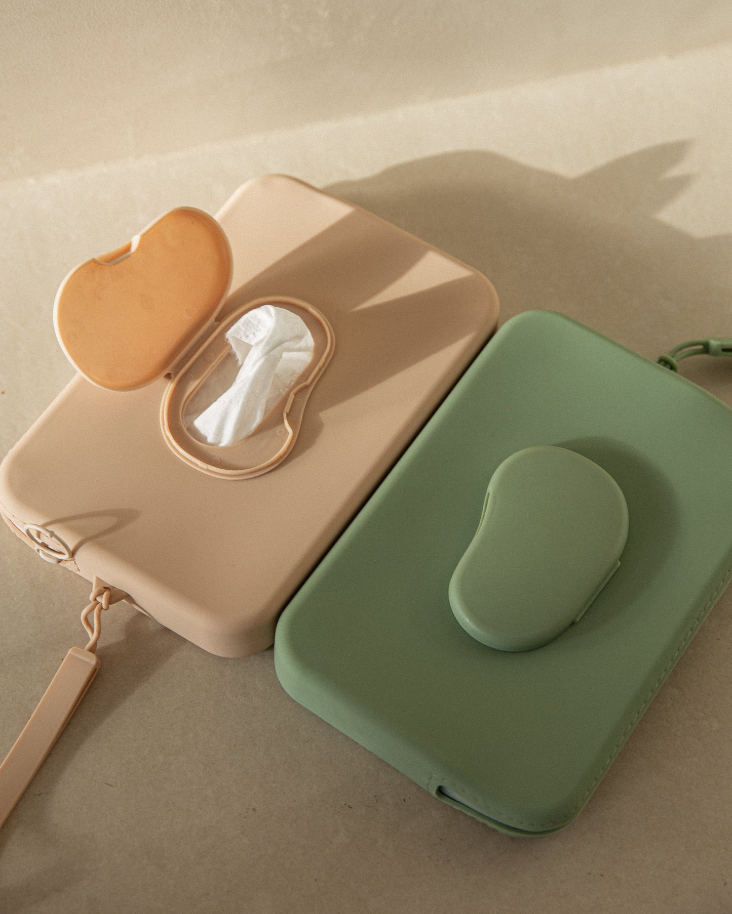 Wet Wipes Pouch Bundle Sage + Sand