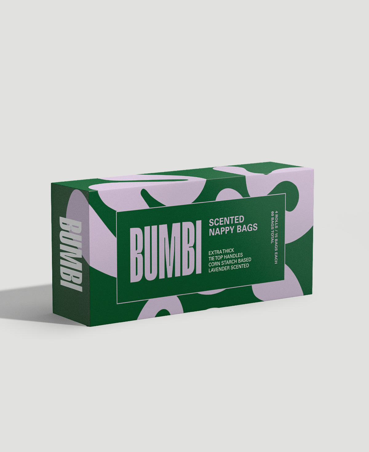 Nappy Bag Dispenser + Bags in Sand