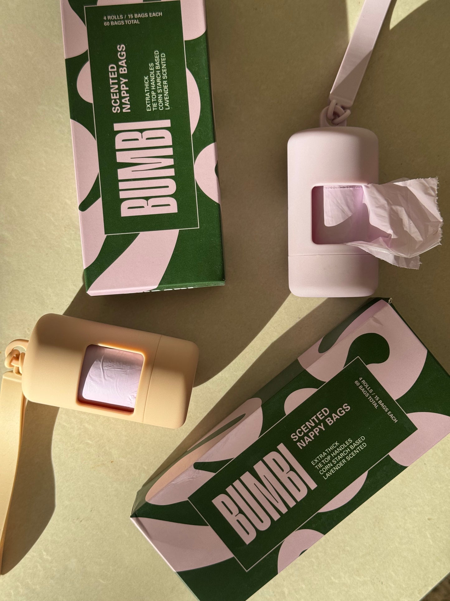 Wipes Pouch and Dispenser Bundle Sage + Sand